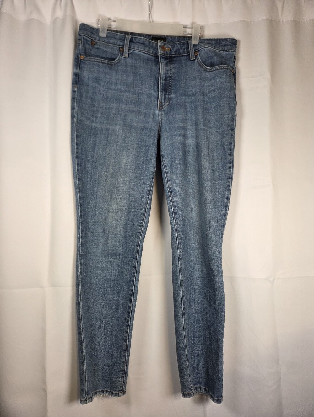 Talbots Slim Ankle Denim Blue Jeans Women's Size 12